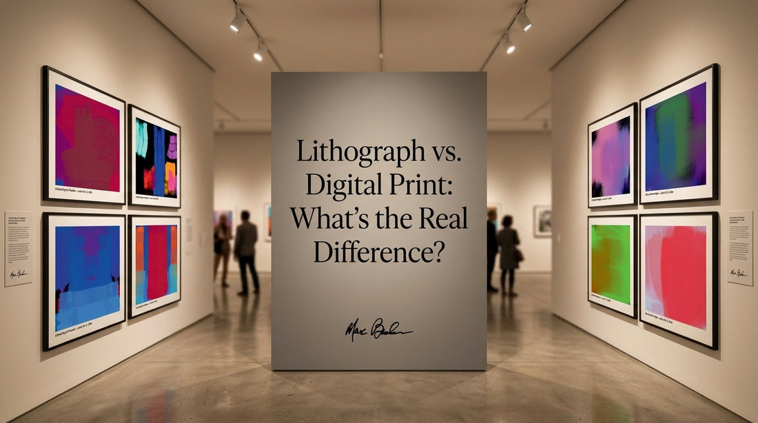 Limited Edition Lithograph vs. Digital Print by Marc Brickman